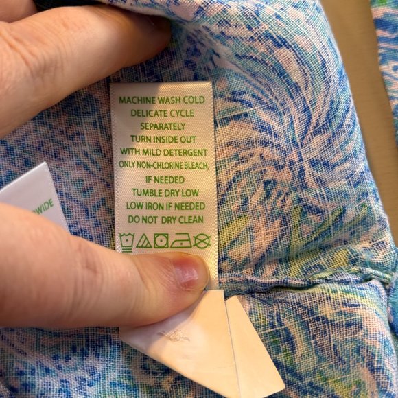 Lilly Pulitzer  Sea View Cover Up Size Large - Picture 10 of 12